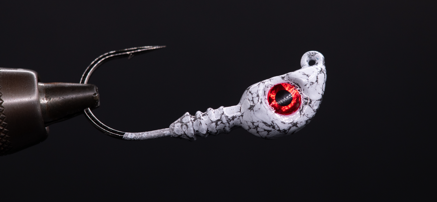 Rippah Shreddah Jighead (4 Pack, Mixed Eyes)