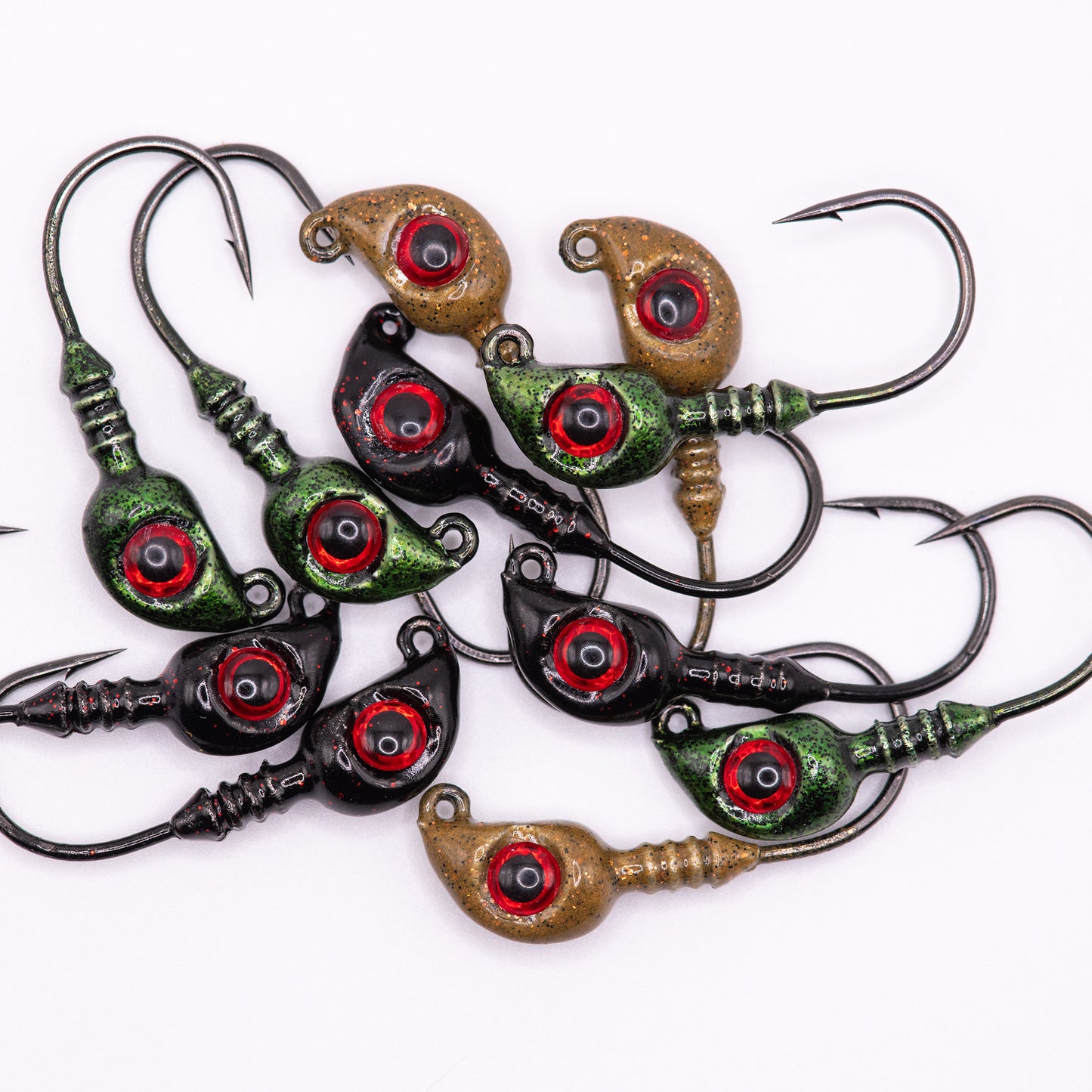 Rippah Shreddah Jighead (4 Pack, Mixed Eyes)