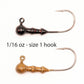 Round Jighead (6 Pack)